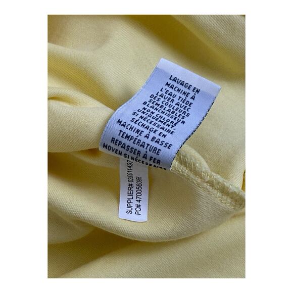 Ralph Lauren Polo Shirt Mens Large Yellow Blue Pony Preppy Smart Soft Touch Top - Picture 12 of 12